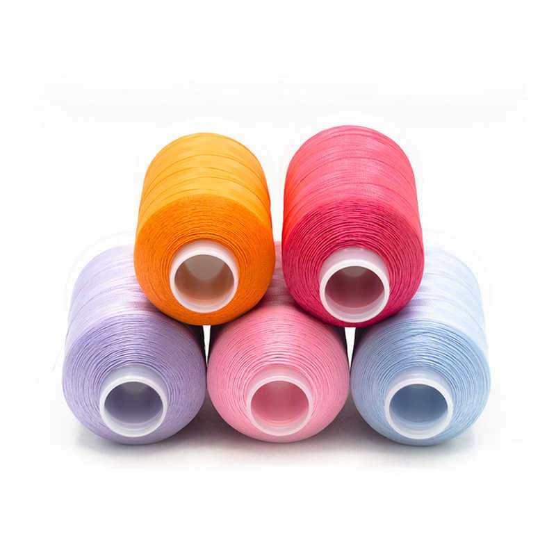 Polyester -Filament -Stickerei Thread 120D/2 Polyester -Filament -Stickerei Thread 120D/2