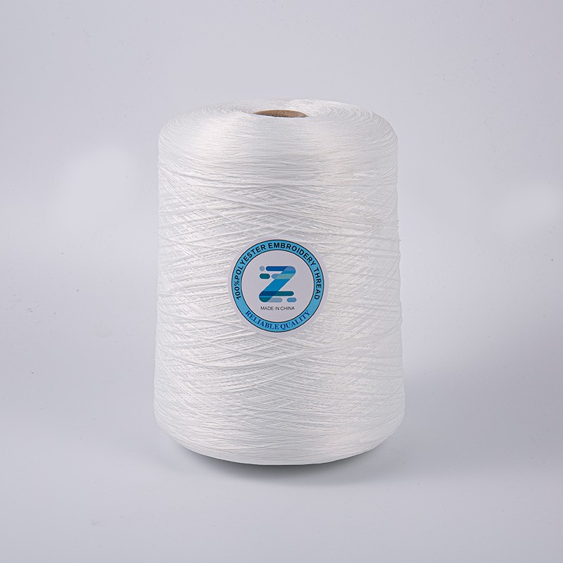 150d Polyester Stickfaden Dty Weichmilchgarn für GPO -Spitze