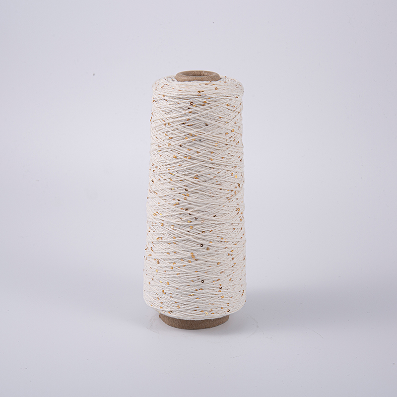 Fancy Strick -metallisches Sparklarn mit Pailletten