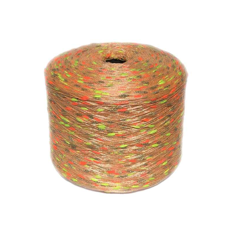 Space gefärbte Polyester -Fantasie -Pom -Pom -Garn -Zahnbürstenkramngarn